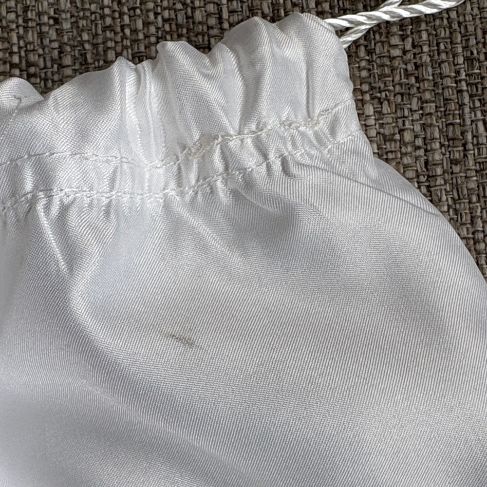 Coach White Drawstring Logo Dust Sack - Picture 4 of 7